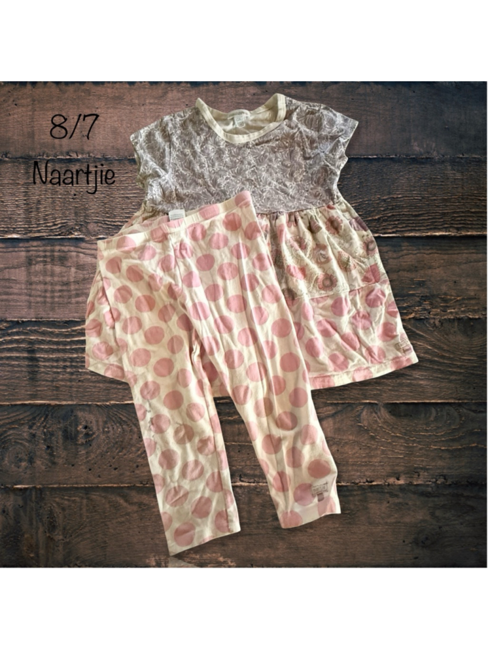 Size 7/8 Naartjie Field Floral Outfit PLAY